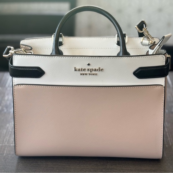 KATE SPADE STACI CAMERON MEDIUM SATCHEL WITH MATCHING WALLET - Picture 2 of 15